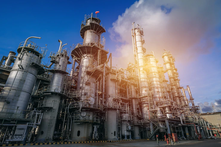 Usine industrielle et environnement de production